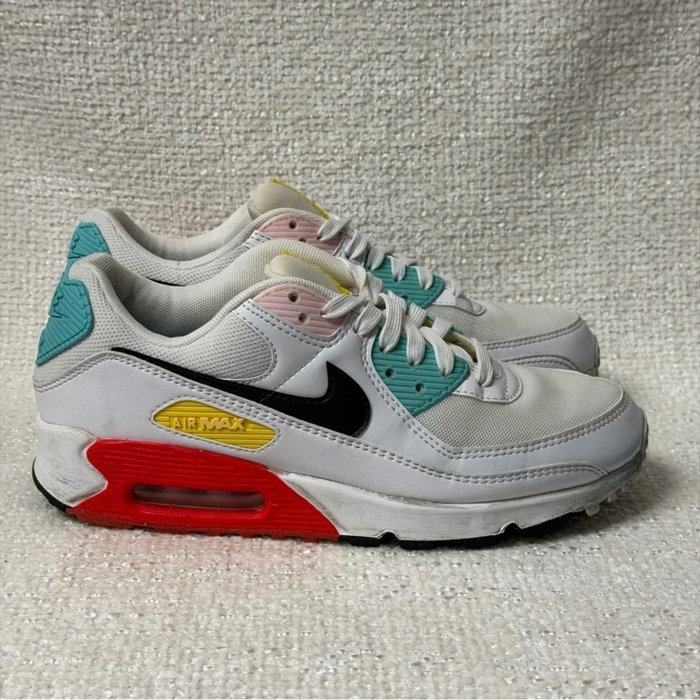 Nike Air Max 90 'Spring Multi-Color' Sneakers Women's Size 8.5